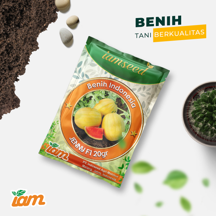 Jenny F1 20gr | Semangka kuning dalam merah berbiji - PT. Indoseed Agri Makmur