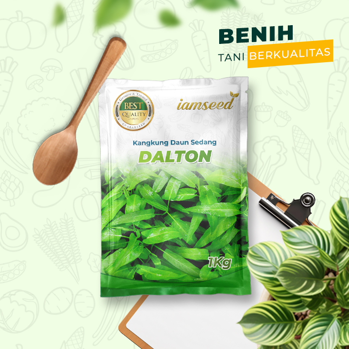 Dalton 1Kg | Kangkung daun lebar - PT. Indoseed Agri Makmur