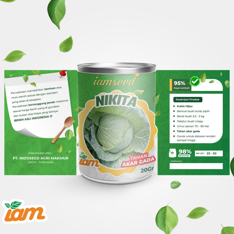 Nikita 20gr | Kubis - PT. Indoseed Agri Makmur