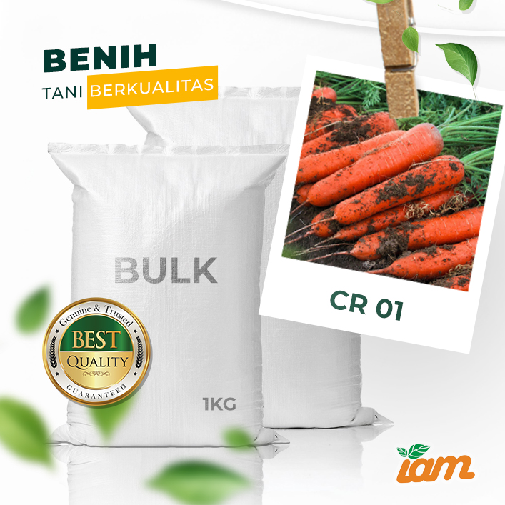 BULK 1kg – wortel F1 (CR 01) - PT. Indoseed Agri Makmur
