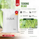 BULK 1kg – terong hijau panjang F1 (EPH 01) - PT. Indoseed Agri Makmur