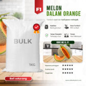BULK 1kg – melon F1 (ME GL 01) - PT. Indoseed Agri Makmur