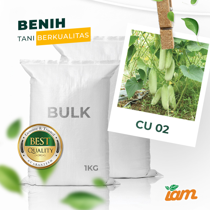 BULK 1kg – timun F1 (CU 02) - PT. Indoseed Agri Makmur
