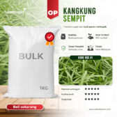 BULK 1kg – kangkung daun sempit OP (KKS 01) - PT. Indoseed Agri Makmur