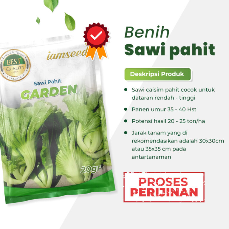 Garden 20gr | Sawi pahit - PT. Indoseed Agri Makmur